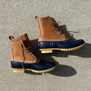 NEVER WORN L.L. Bean Boots - navy size 8